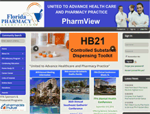 Tablet Screenshot of pharmview.com
